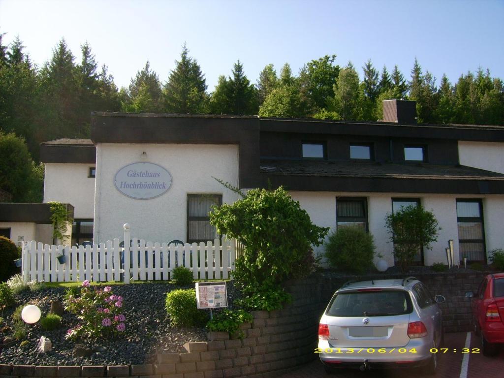 Gaestehaus Hochrhoenblick Schonau an der Brend Bagian luar foto