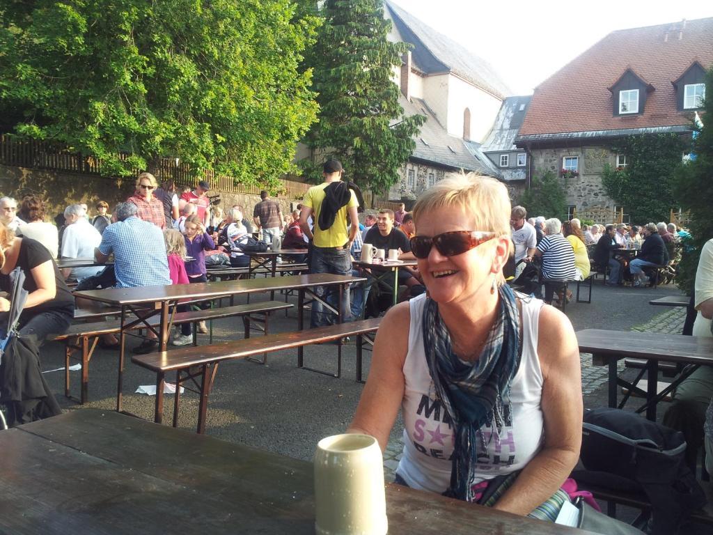 Gaestehaus Hochrhoenblick Schonau an der Brend Bagian luar foto