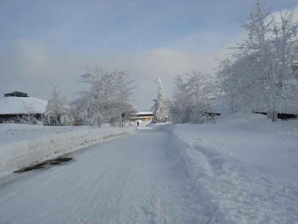 Gaestehaus Hochrhoenblick Schonau an der Brend Bagian luar foto